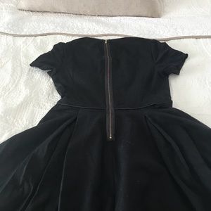 Banana Republic Black midi dress